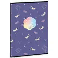 Wonderland Jednorog bilježnica na kockice A/4
