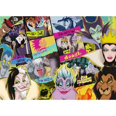 Wood Craft: Disney Villains slagalica od 1000 dijelova - Trefl slika 3