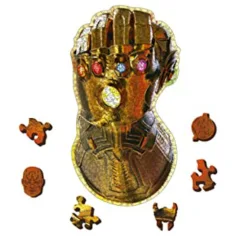Wood Craft: Osvetnici Infinity Gauntlet 500+5kom vrhunska drvena slagalica - Trefl slika 2