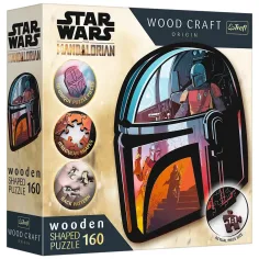 Wood Craft: Star Wars - Mandalorijan 160 komada premium drveni puzzle - Trefl