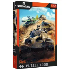 World of Tanks Puzzle s tenkovima 1000 komada - Trefl