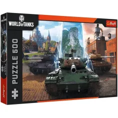 World of Tanks - Vrijeme je za akciju! - 500 dijelova puzzle - Trefl