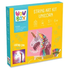 WowBox: Jednorog LED svjetlo nitna slika kreativni set