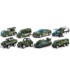 X-Military vojni mali automobilski set od 8 komada slika 2