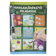 Zadaci za pripremu škole s brisivim markerom - D-Toys