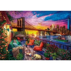 Zalazak sunca na Manhattanu HQC puzzle 3000 dijelova - Clementoni slika 2