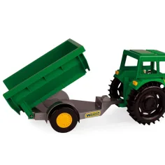 Zeleni traktor s prikolicom 38,5 cm - Wader slika 3