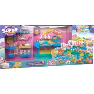 Željeznička pruga zabavni park sa trgovačkim centrom