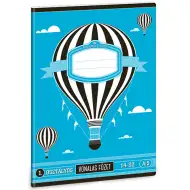 Zračni balon bilježnica na linije za 1. razred A/5