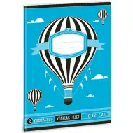 Zračni balon bilježnica na linije za 2. razred A/5