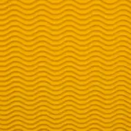 Žuti 3D valoviti ukrasni karton B2 50x70cm