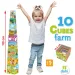 10 Cube Igračka za slaganje kockica - Farma slika 2