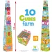10 Cube Igračka za slaganje kockica - Farma slika 3