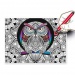 3D-s Colour Terapy sova puzzle za bojanje 500kom - Clementoni