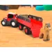 ABC Massey traktor za prijevoz životinja s konjem - Simba Toys
