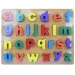 ABC šareni drveni slagalica malih slova 30x22cm