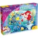 Ariel mala sirena 2 u 1, puzzle od 250 dijelova i bojanka 50x35 cm - Lisciani
