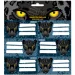 Ars Una: Black Panther pakirane naljepnice za bilježnice 3x6 kom.