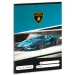 Ars Una: Lamborghini plava bilježnica s crtama za 2. razred A/5