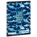 Ars Una: Lord of the Deep bilježnica s morskim psima za 3. razred, A5 linije