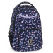 Ars Una: Navy bloom AU-6 školska torba, ruksak 34x45x26cm