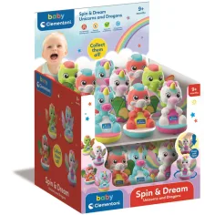 Baby Spin & Dream jednorog i zmaj dječja igračka 1 kom - Clementoni slika 1