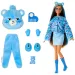 Barbie: Cutie Reveal iznenađenje lutka Care Bears - Grumpy Bear - Mattel