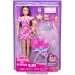Barbie lutka u cvjetnoj haljini set za dadilje – Mattel