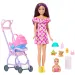 Barbie lutka u cvjetnoj haljini set za dadilje – Mattel