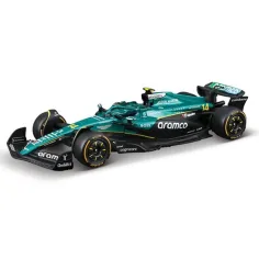 Bburago: Aston Martin AMR25 Alonso F1 trkaći automobil metalni model 1/43 (Fernando Alonso #14)