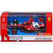 Bburago: Ferrari SF-25 F1 trkaći automobil, metalni model u mjerilu 1:43 (Charles Leclerc #16)