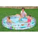Bestway: Proziran bazen s tri prstena s motivom morskog svijeta, 183 x 33 cm slika 3