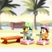 Bluey: Bluey i Bingo set figura na koturaljkama