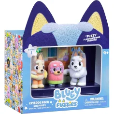 Bluey Fuzzies Epizoda set od 3 komada - Djedovi i bake slika 1