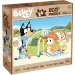 Bluey na odmoru 2 u 1, ekološki maxi puzzle od 24 dijela i bojanka 70x50 cm - Lisciani