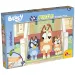 Bluey psići na stepenicama 2 u 1, puzzle od 24 dijela i bojanka 35x25 cm - Lisciani