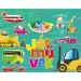 Bojanke s naljepnicama - Knjižica s naljepnicama vozila