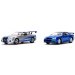 Brzi i žestoki: Dvostruki paket – Brian Nissan Skyline GT-R R34 set od 2 modela automobila 1/32 – Jada Toys