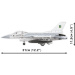 COBI: Armed Forces F-16AM Fighting Falcon konstruktorski set (5893)