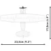 COBI: Cessna 172 Skyhawk bijela građevinska igračka (26620)
