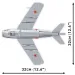 COBI: Građevinski set zrakoplova MiG-15 Fagot (2416)