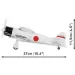 COBI: Mitsubishi A6M2 Zero-Sen konstrukcijska igračka avion (5729)