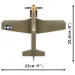 COBI: Mustang P-51B zrakoplov za sastavljanje (5869)