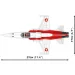 COBI: Northrop F-5 Tiger II avion za sastavljanje (5857)