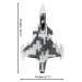 COBI: SAAB JAS 39 Gripen E građevinski set aviona (5820)