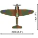 COBI: Spitfire Mk I N3200 Imperial War Museum Duxford građevinski set zrakoplova (5868)