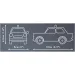 COBI: Trabant 601 Polizei građevinski set (24541)