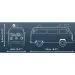 COBI: Volkswagen T2b Vatrogasno vozilo set za slaganje (24622)