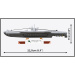 COBI: WW II podmornica U-Boot VIIC U-96 set za sastavljanje (4857)