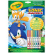 Crayola: Sonic, bojanka i radna bilježnica s aktivnostima